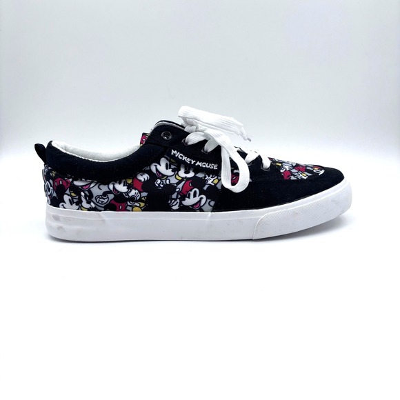 Mickey‎ Mouse Women's Ground Up Casual Print Low Top Canvas Sneakers size 11 - Picture 3 of 13